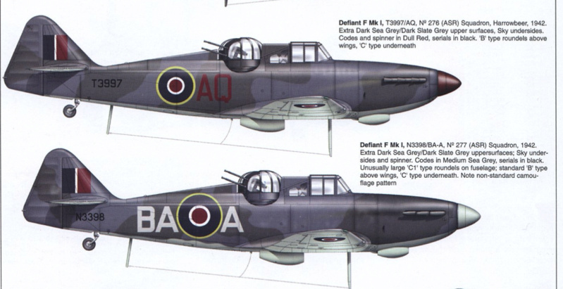 [Airfix] Boulton Paul Defiant MK I TERMINE - Page 2 Profil11