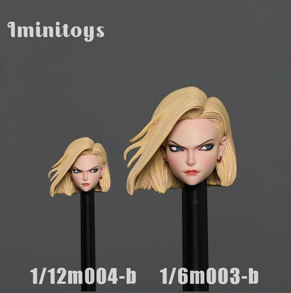 Iminitoys Android 18 Head Sculpt S-l16014