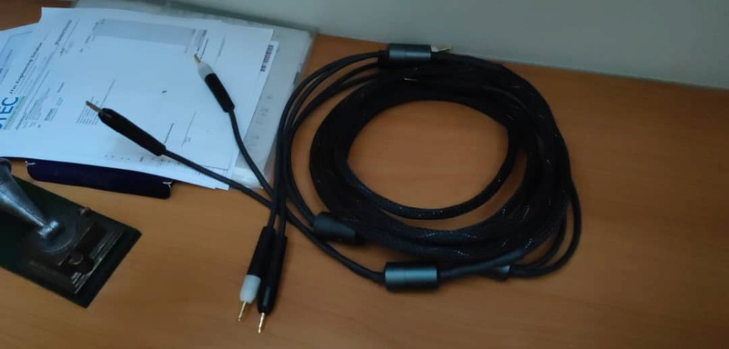 Ansuz Aluminium speaker cable 2.5meter (B-B) - SOLD Img-2010