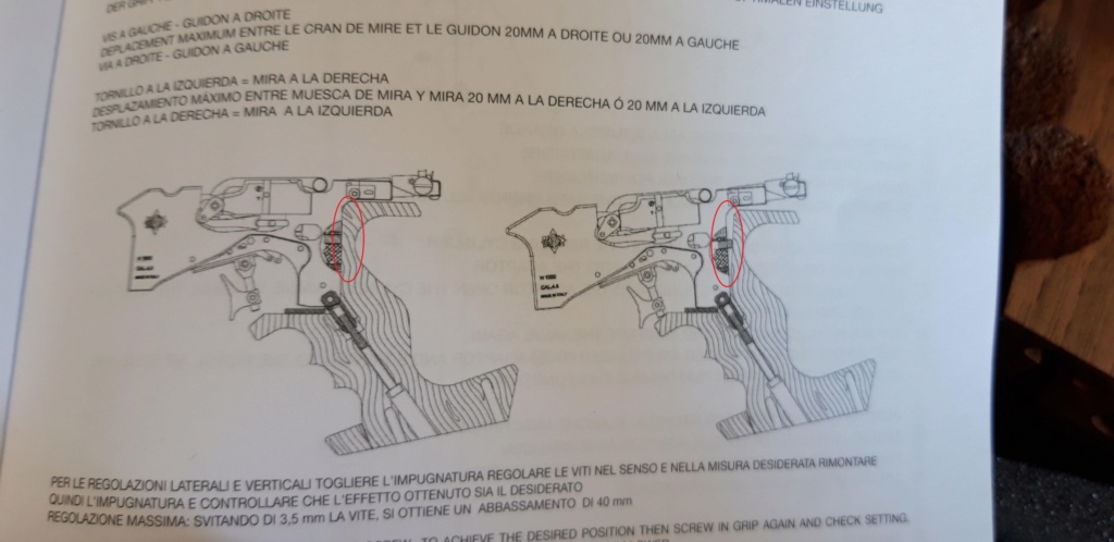 Matchguns - mgh1 hybrid - réglage crosse 411