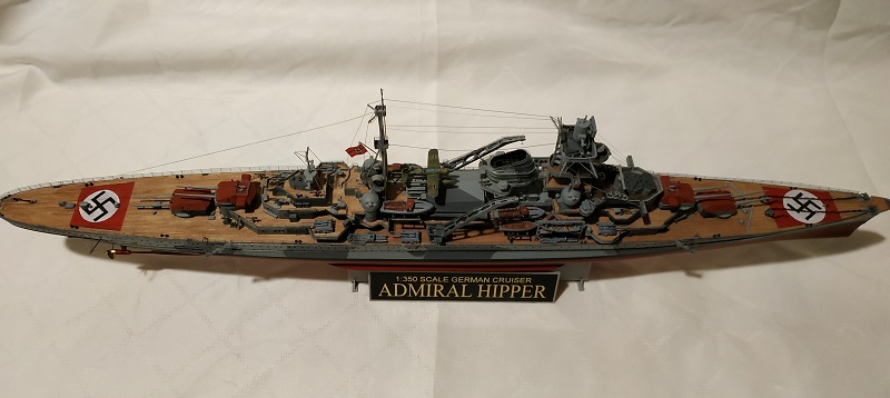 Admiral Hipper Heavy Cruiser Trumpeter 1/350 par amoraga Fotos_11