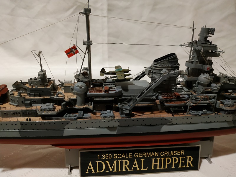 Admiral Hipper Heavy Cruiser Trumpeter 1/350 par amoraga Fotos_17