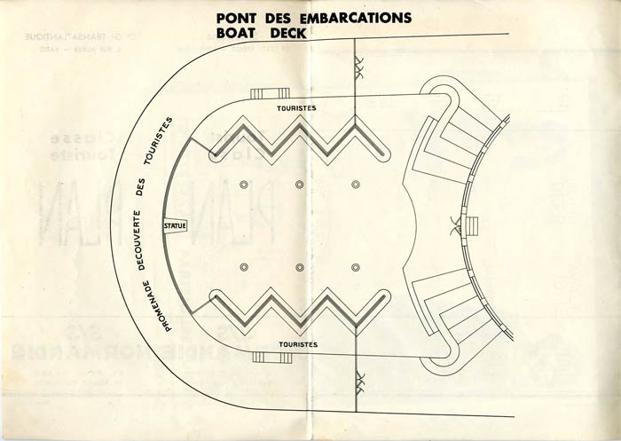 Cherche plan de la coque du Paquebot Normandie Plan-210