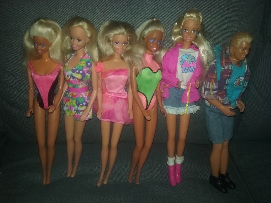 Ma petite collection Barbie :)   20201223