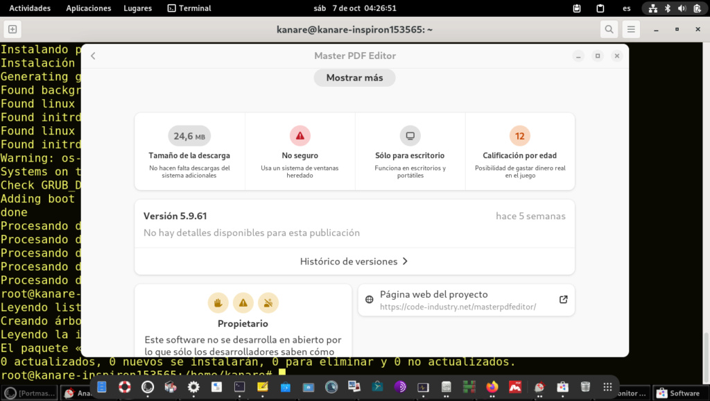 Tenia instalado Master Pdf editor pase el antivirus y encontró  18 troyanos Captu266