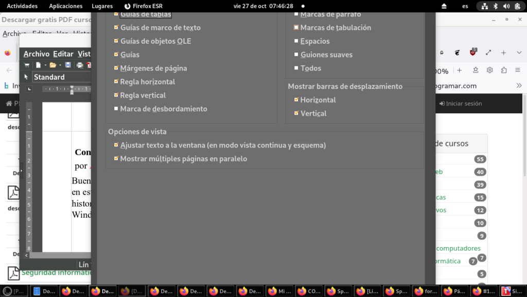 FreeOffice para Linux remove  NO VA TRADUCTOR ESPAÑOL Captu277