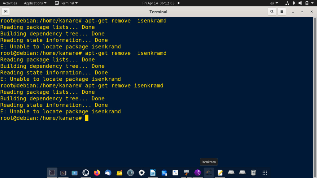 Linux Debian - Instalar Firmware o Drivers no libres con ISENKRAM Scree214