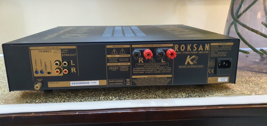 Roksan Kandy K2 Power Amp (Made in England) 20220112