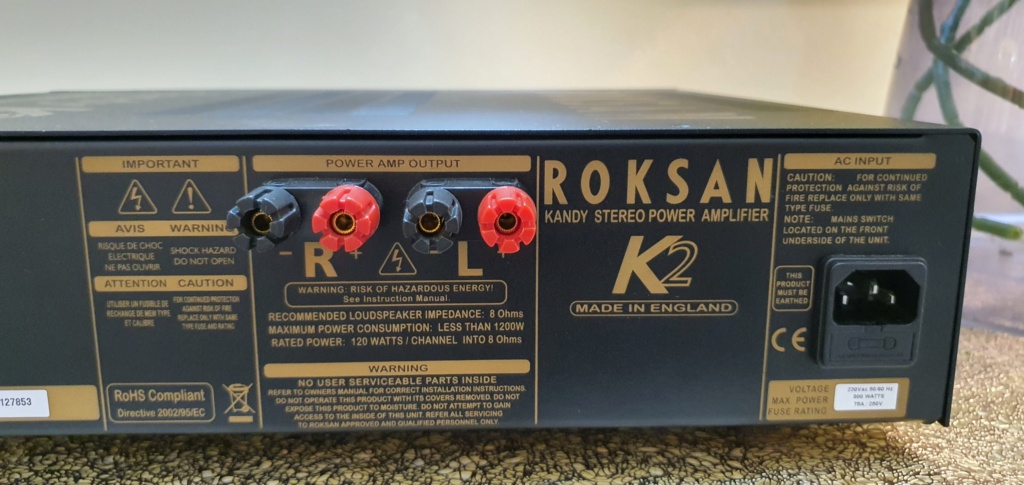 Roksan Kandy K2 Power Amp (Made in England) 20220114