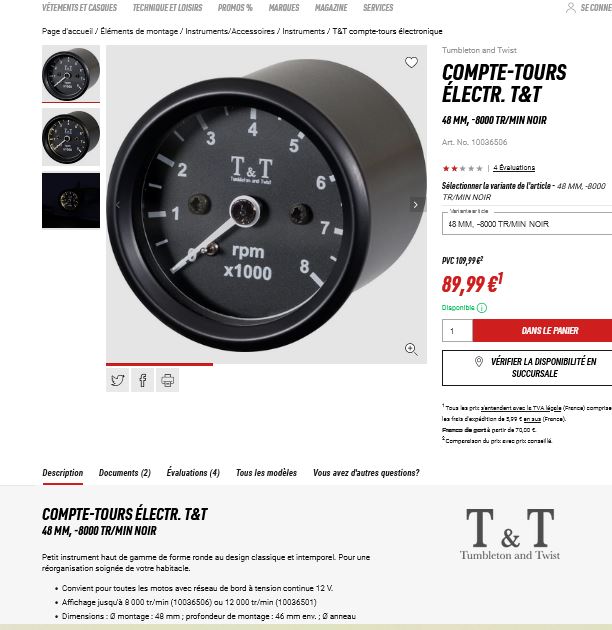 avis sur compte tours electronique T & T de chez Louis.de 2307_c10