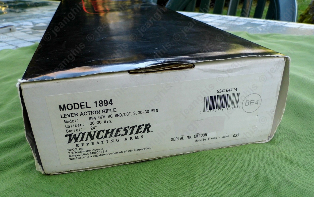 Model 1894 Oliver F Winchester 200th Commemorative Edition 1810/2010 Winche37