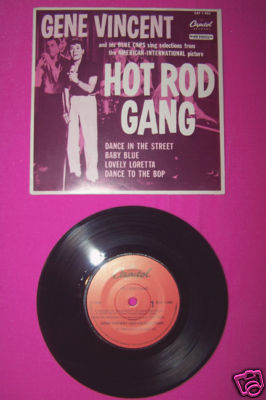 Pourkoi si cher?   GENE VINCENT 1957 HOT ROD GANG EP RECORD 5a00_110