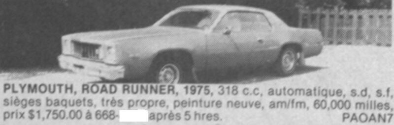 Compilation Road Runner 1968 a 1975 - Page 2 Rr753110