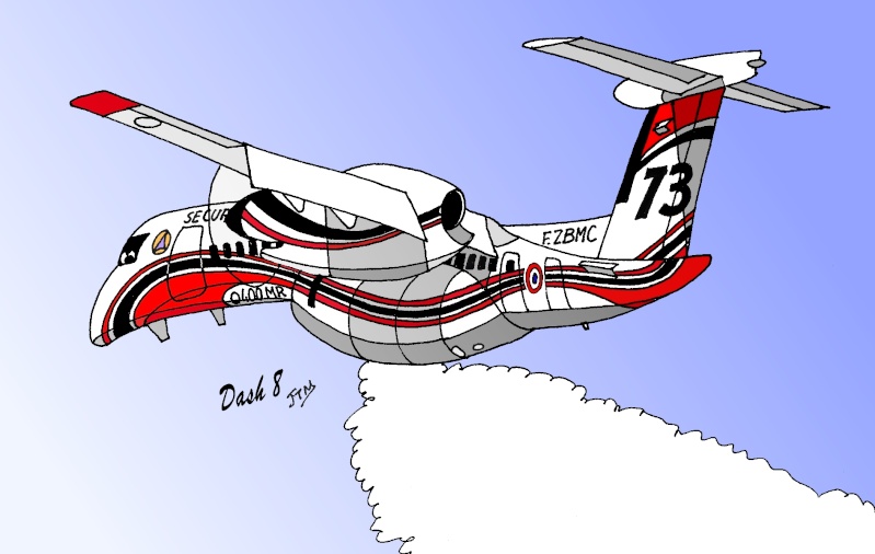 Mes caricatures et dessins d'avions et hélicos. - Page 7 Dash_810