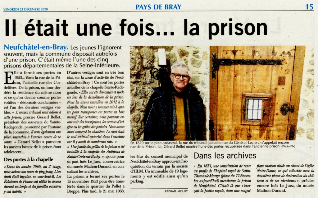 Il était une fois ... la prison de Neufchâtel-en-Bray 2020-201