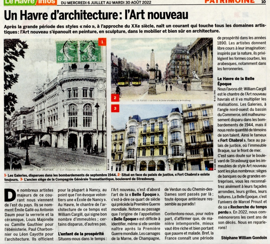 Un Havre d'architecture : L'Art nouveau 2022-084