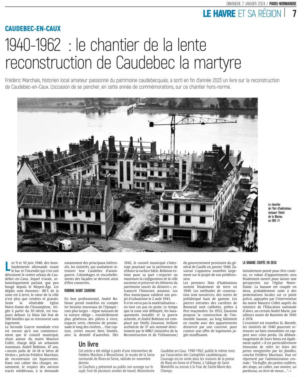 Caudebec-en-Caux - Reconstruction 1940-1962 2024-016