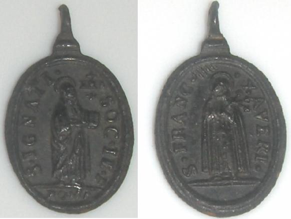 Medallas  Jesuitas Dibujo16
