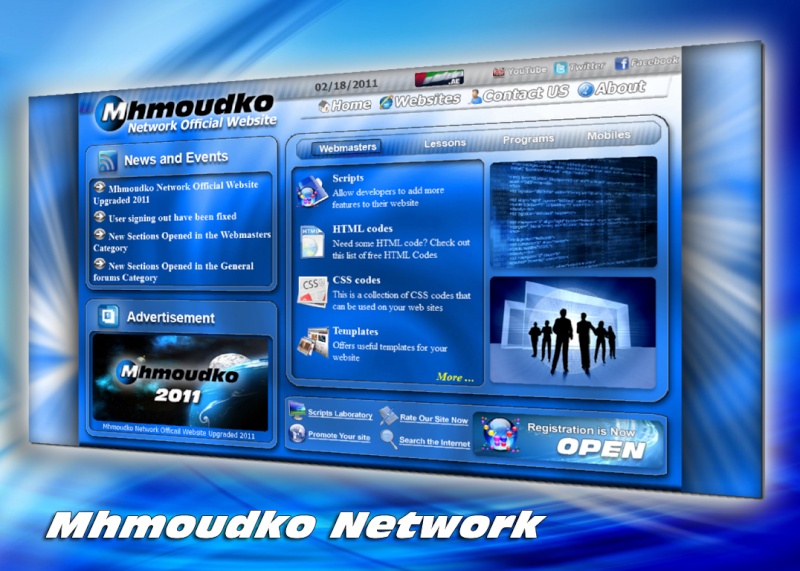 [تحديث] تم تحديث الموقع الرسمي لشبكة محمودكو Mhmoudko Network 2011 ... ! 16375d10