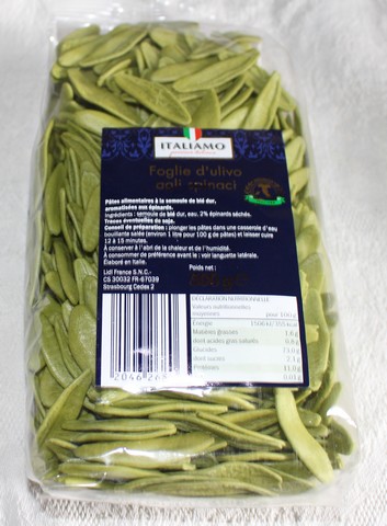 Foglie di ulivo agli spinaci Pzetes10