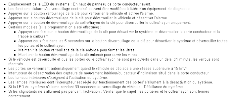 [ audi A4 2.7 tdi an 2006 ] fermeture centralisée à distance ne fonctionne plus Teleco10