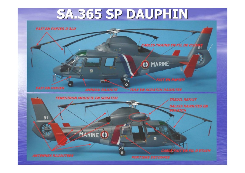 [CONCOURS HELICO] Dauphin SP Marine 1/48 Trumpeter - Page 2 Dauphi11