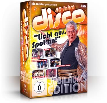 40 Jahre ZDF Disco, DVD-Box (mit F. Farian, Benny, Boney M.) Disco110