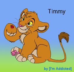 Timmy, lionceau gaga Timmy11