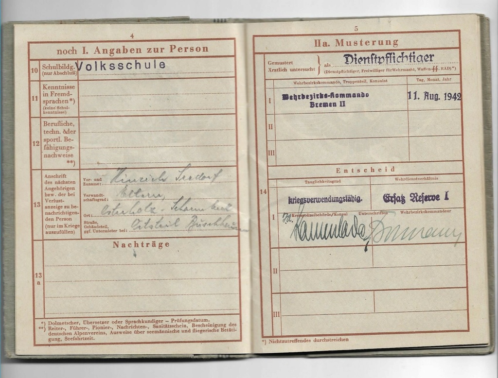 Documents Götz von Berlichingen Normandie  Gvb411