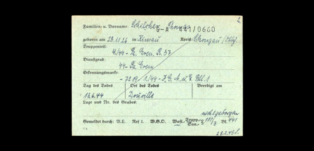 Documents Götz von Berlichingen Normandie  Thomas11