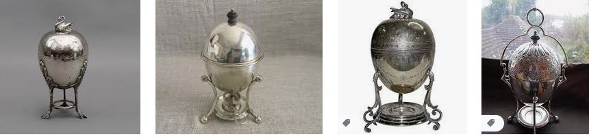 Ancien chauffe œufs Silver13