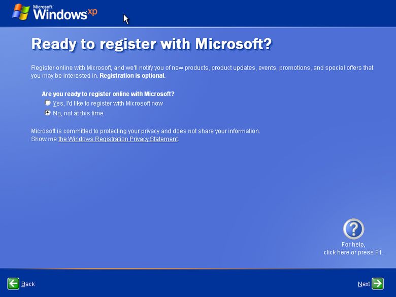 Kako instalirati Windows XP Txp_p314