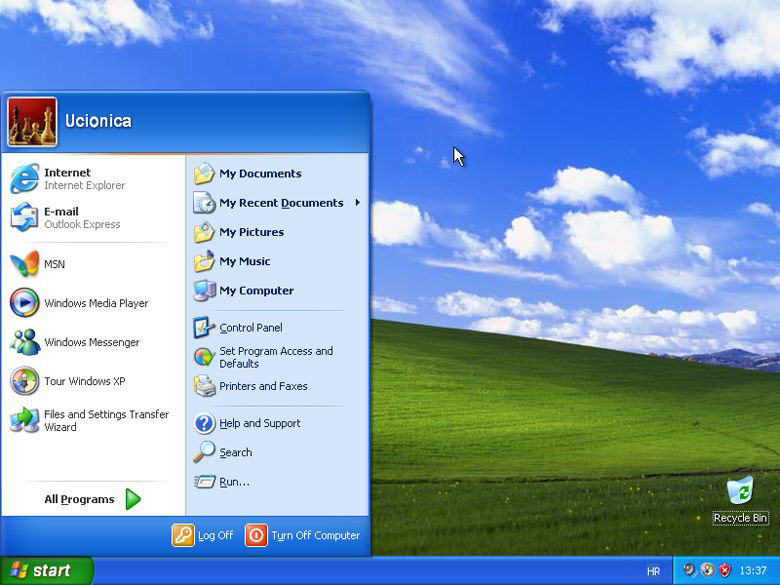 Kako instalirati Windows XP Txp_p318