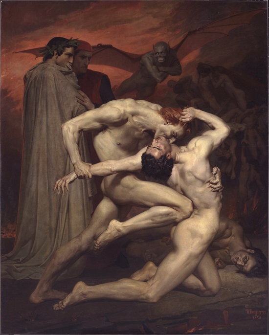 Dante y Virgilio en el infierno-William-Adolphe Bouguereau 11_bou10