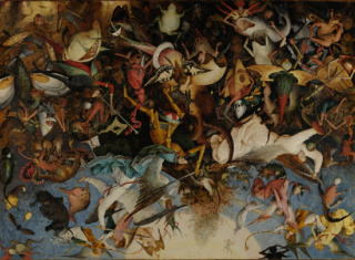 La caída de los ángeles rebeldes-Pieter Brueghel  555810