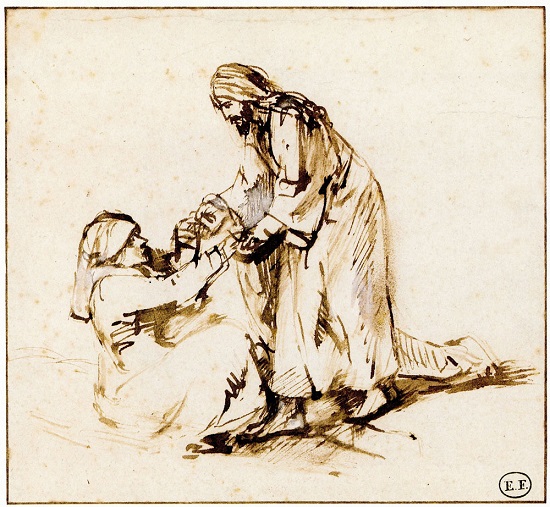 Cristo curando a la suegra de Simón-Rembrandt D9254110