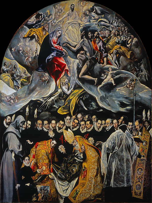 l Entierro del Señor de Orgaz -El Greco El_ent10