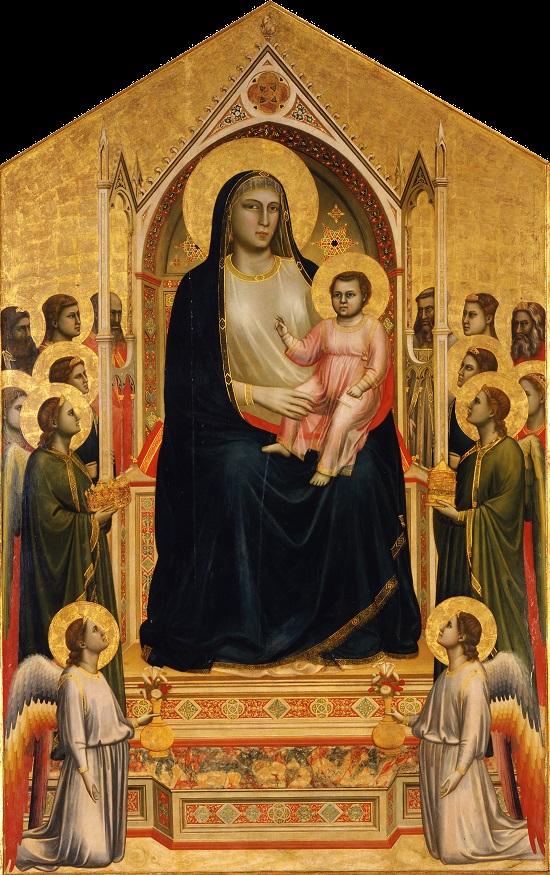 Maestá de Duccio -Cimabue-Giotto  Giotto11
