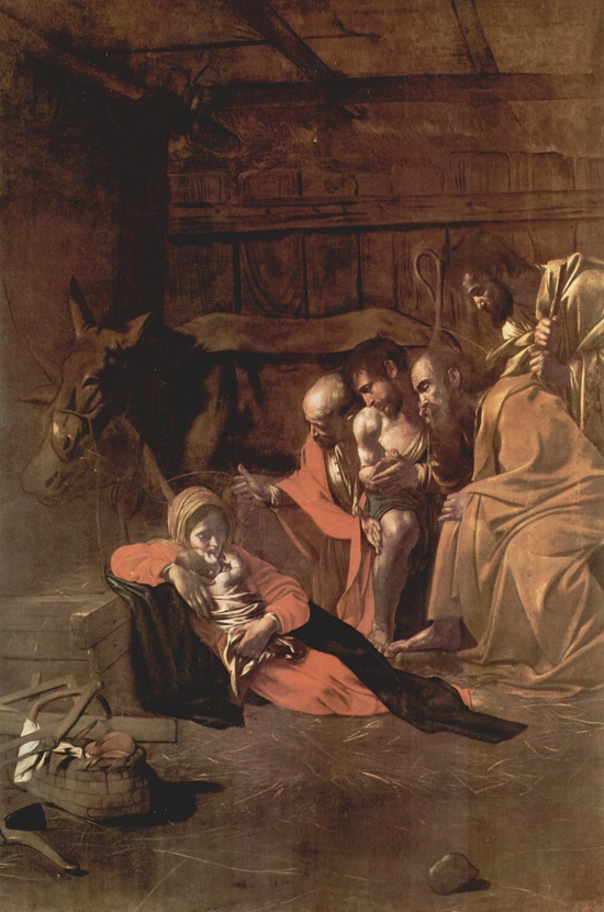 La adoración de los pastores de Caravaggio	 Michel12