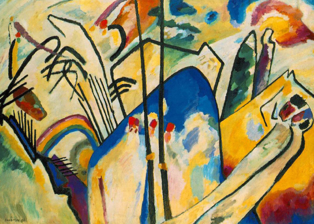 Composición IV. Vassily Kandinsky Vassil10