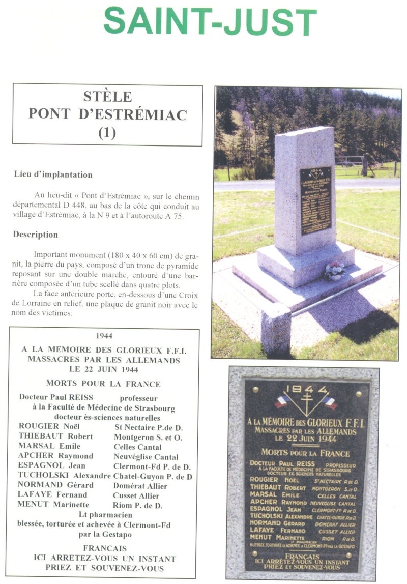 Le MONT-MOUCHET, haut lieu de la Résistance - Page 2 Sj110