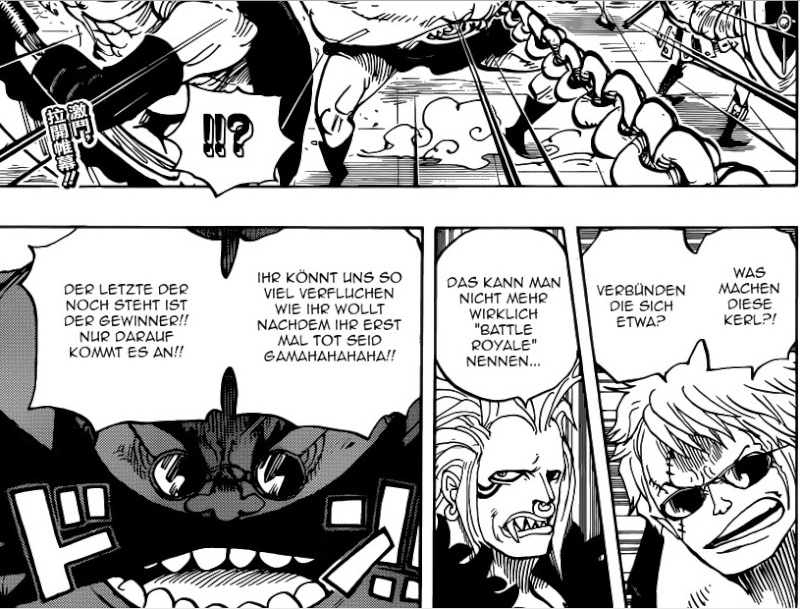 One Piece Kapitel 706: Ich werde nicht mehr über dich lachen - Seite 2 Ende_d10