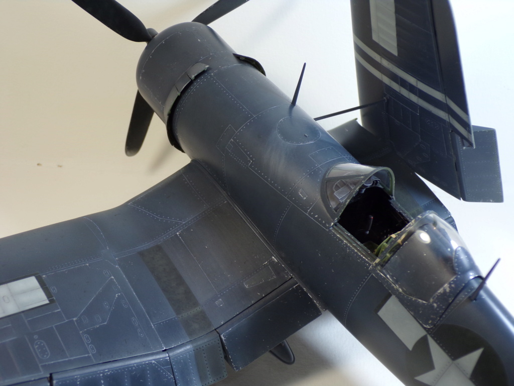 F4U1D corsair à croupion blanc (trumpeter 1/32)  0518