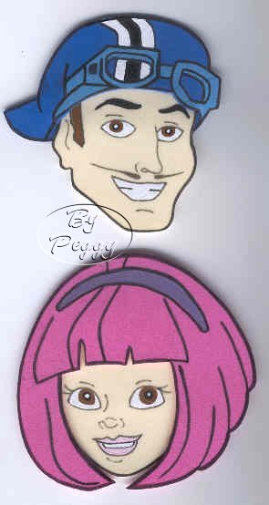 PASTEL DE LAZY TOWN... - Página 2 Carita10