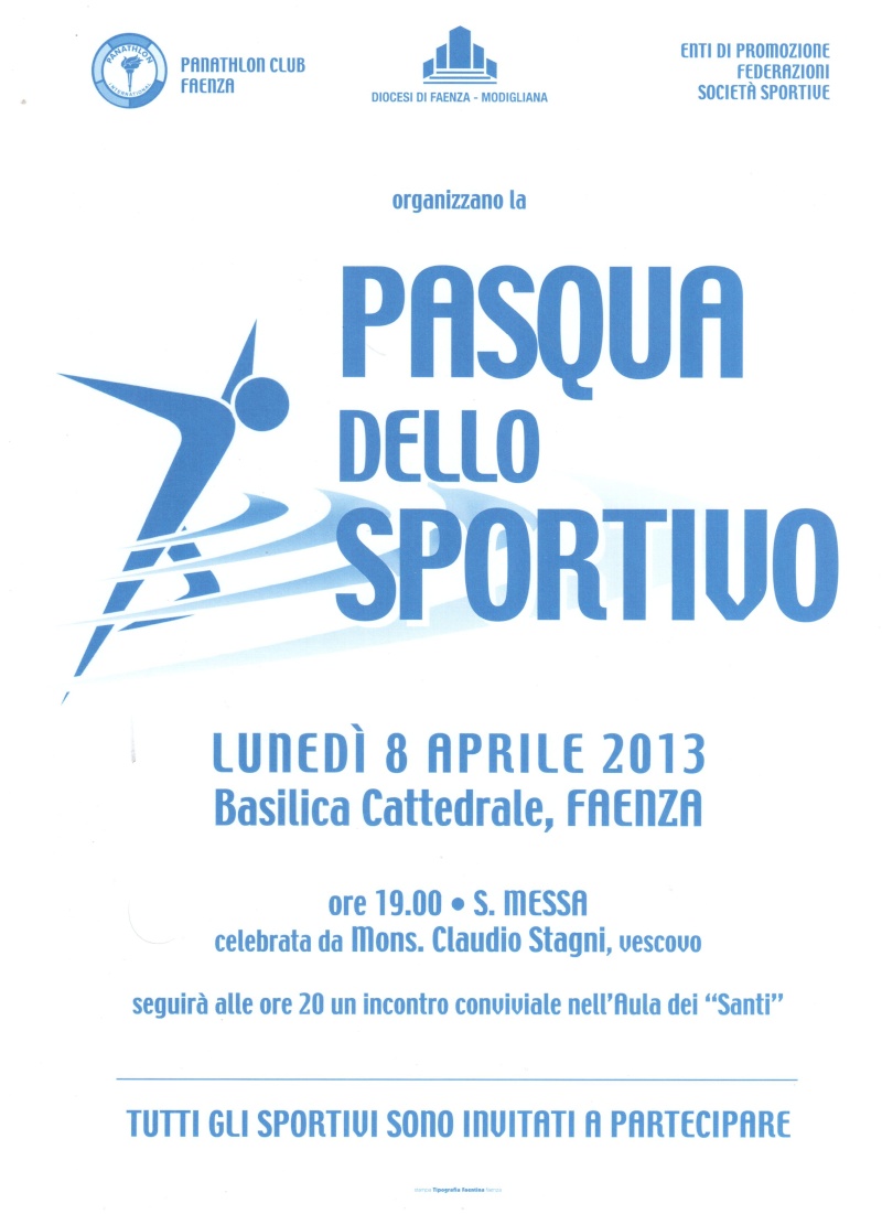 PASQUA dello Sportivo Pasqua10