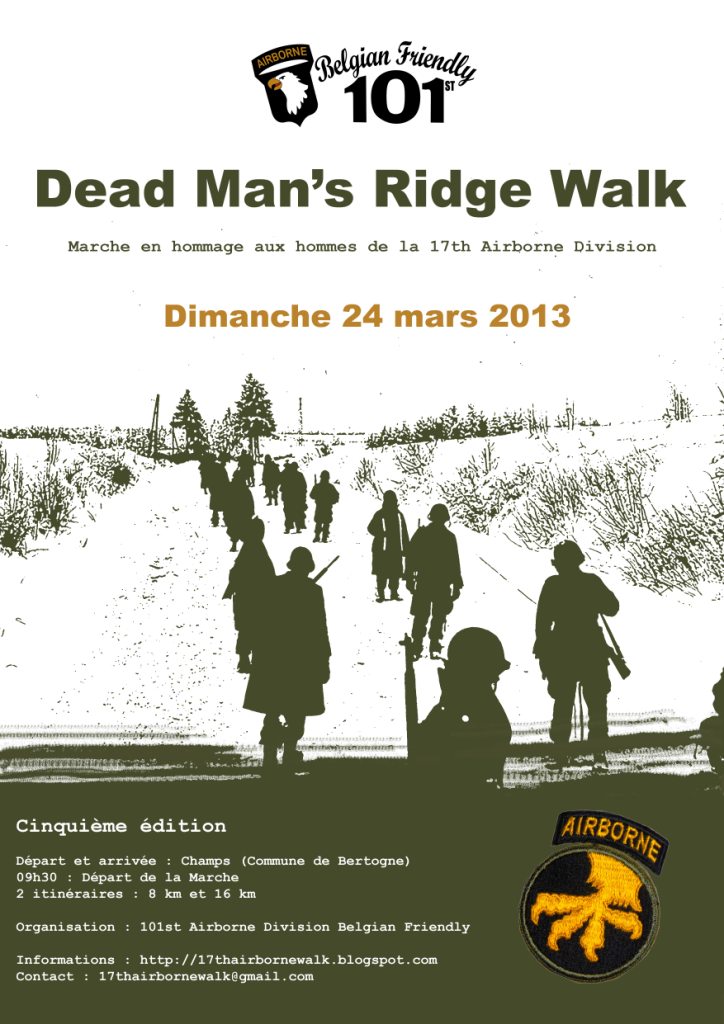 Marche de la 17th airborne - Champs - 24/03/2013 Poster10