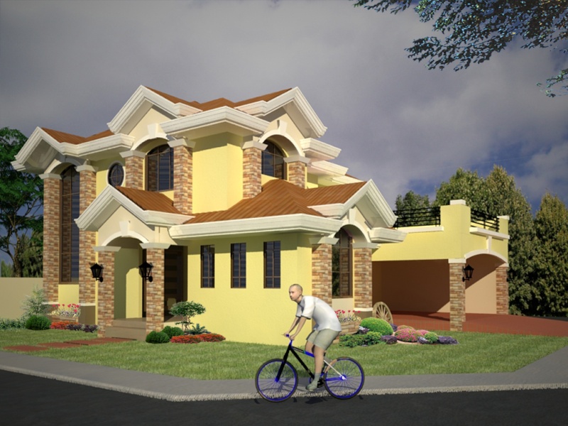 2 Storey Residential Vray_k10