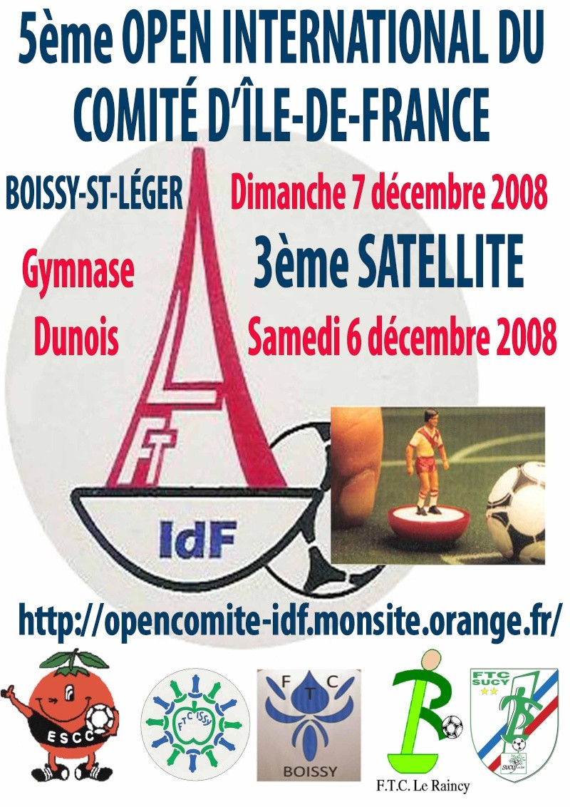 Satellite & Open Comit le-de-France 6 & 7 dcembre Affich12