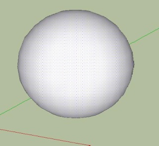 Create a Sphere in SU. Circle15