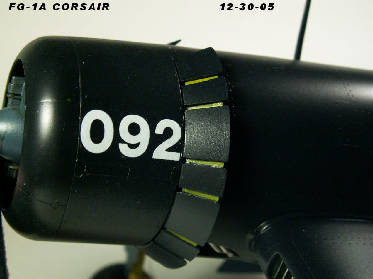 Vought F4U-1D Corsair 1/32e (Trumpeter) ... 2009-2013 ! - Page 8 Clapet13